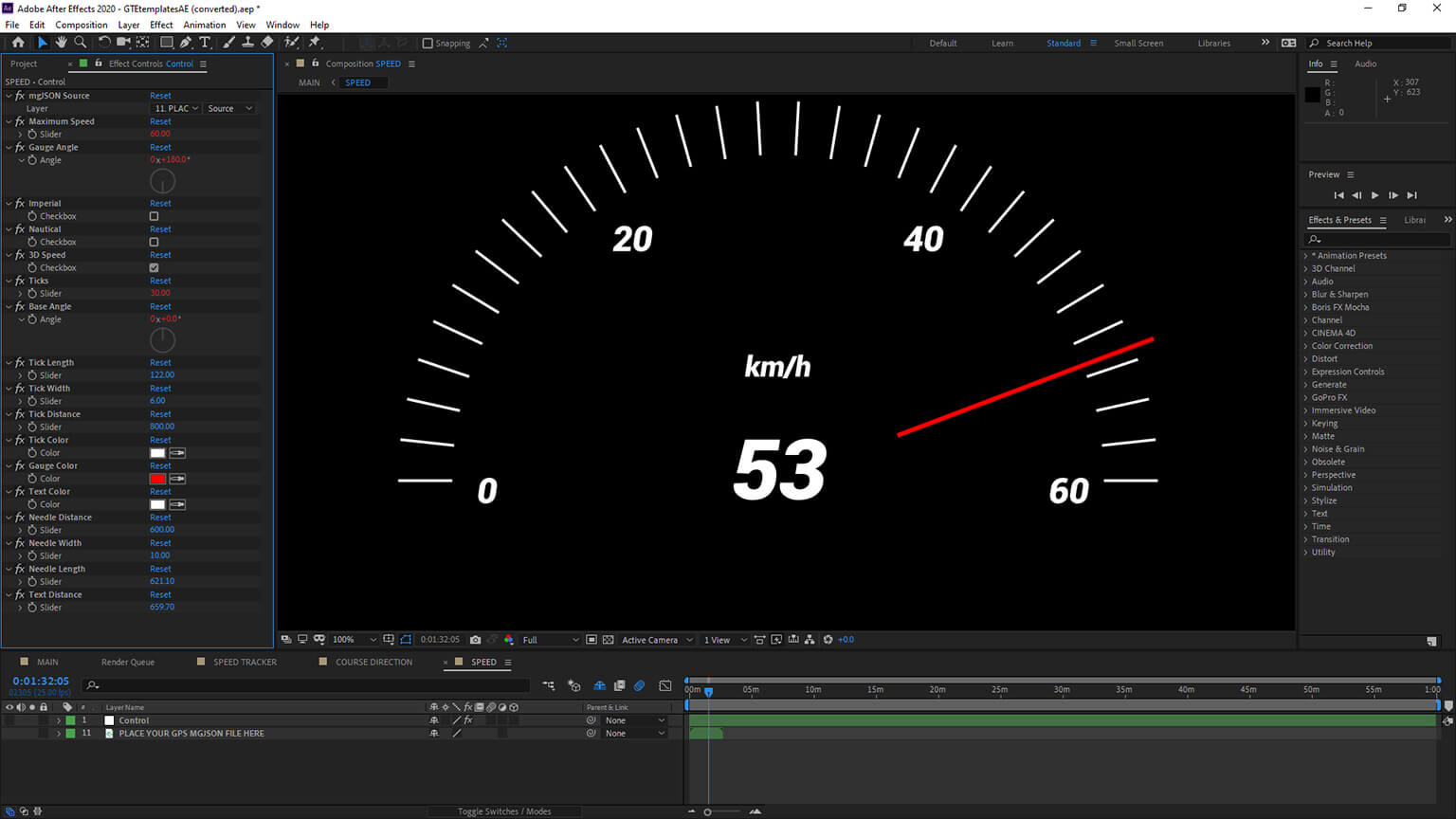 after effects template gopro