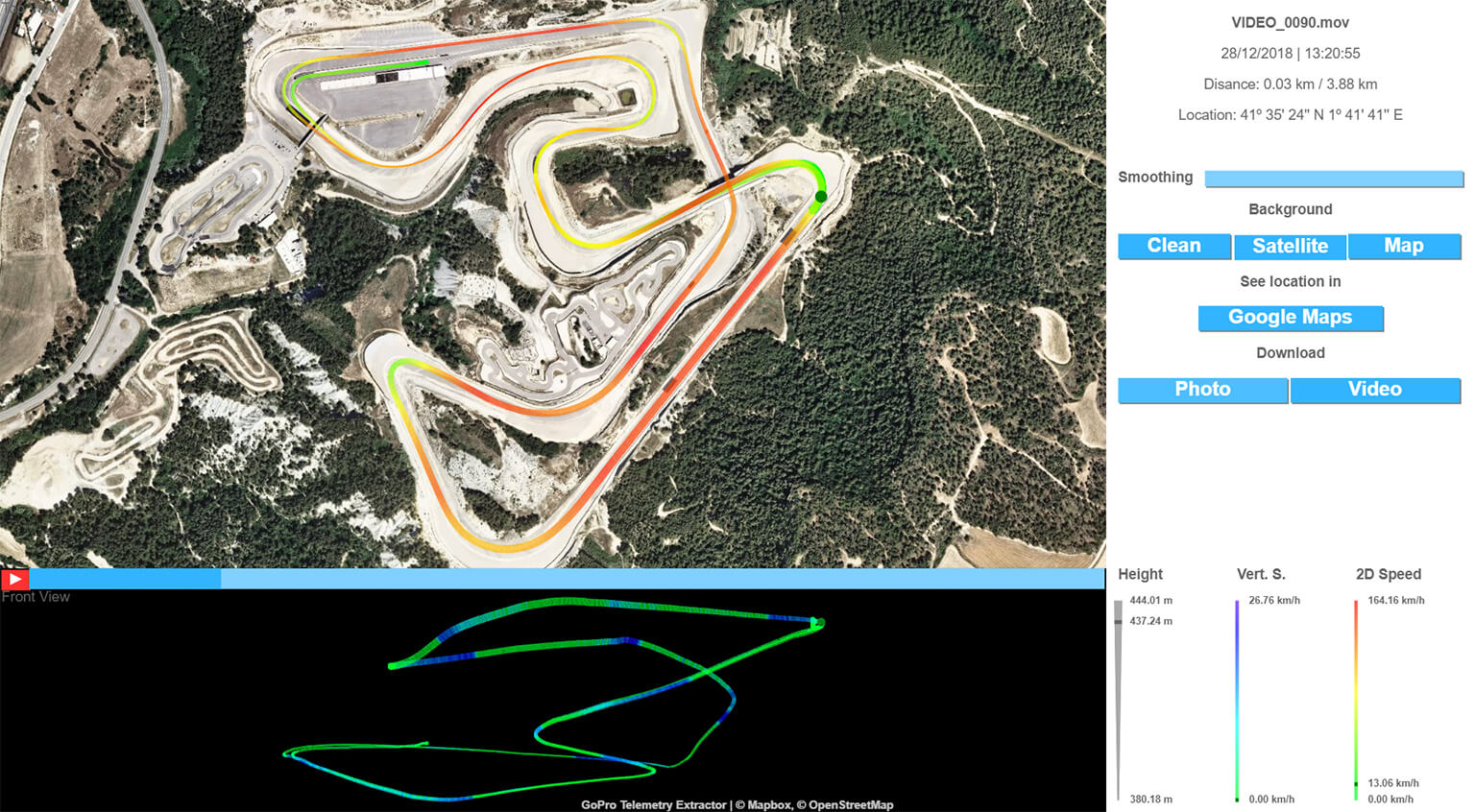 gopro extract gps data