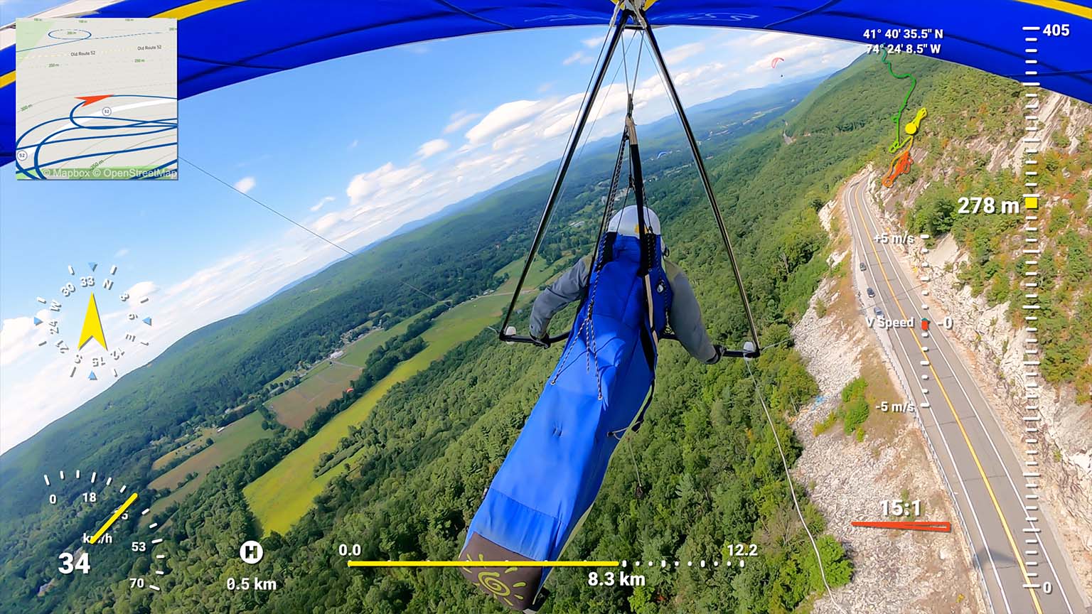 igc glider video display
