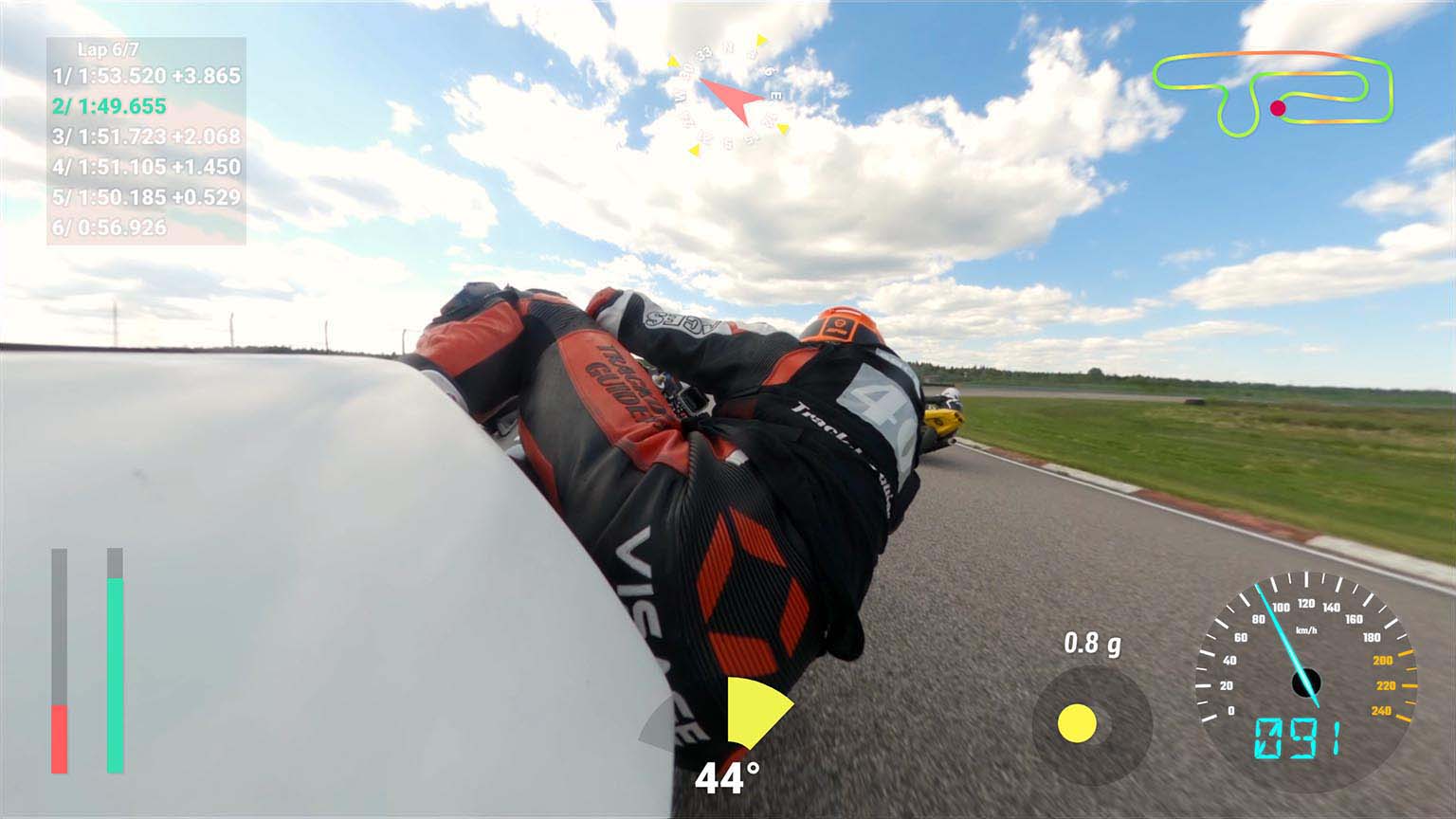 video dashboard gps motorsports